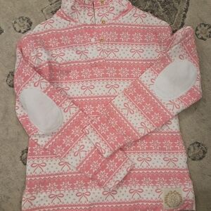 TBBC Pink and White Kids Patterned Top